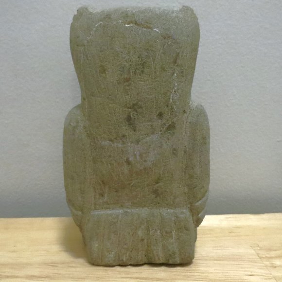 Owl Sculpture Carved in Stone Arte Rica Costa Rica - Picture 3 of 5